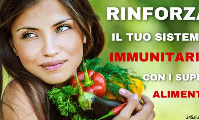 Alimenti che rinforzano realmente le nostre difese immunitarie