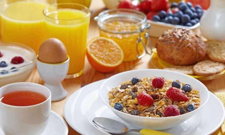 fare una buona colazione