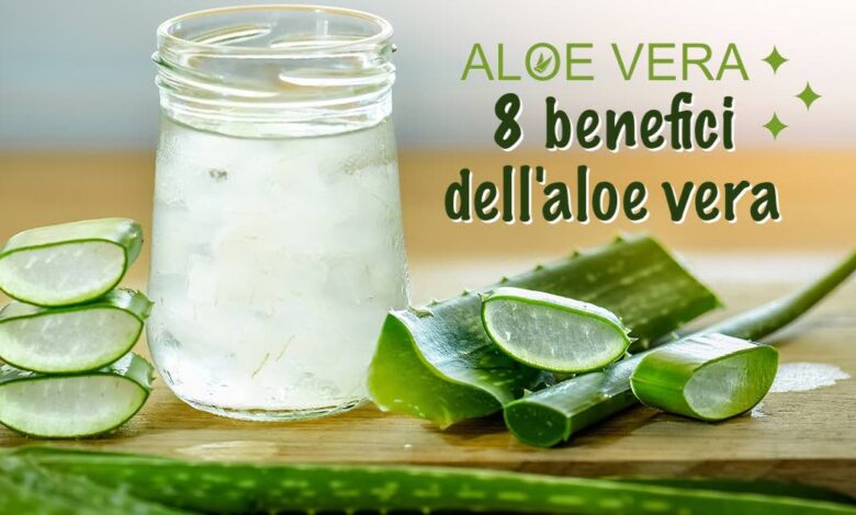 benefici dell'aloe vera