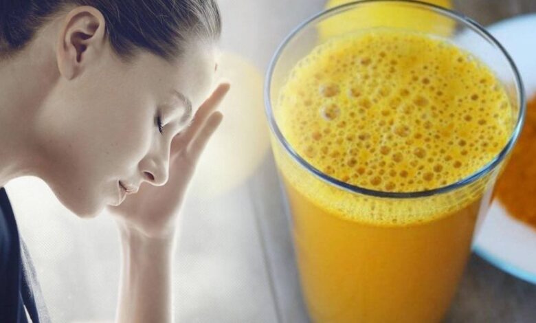 Limonata alla curcuma depressione