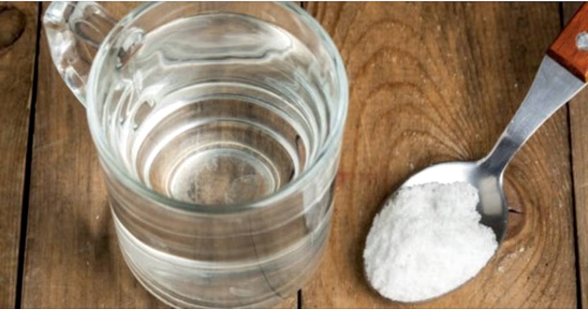 Acqua e bicarbonato di sodio, i benefici