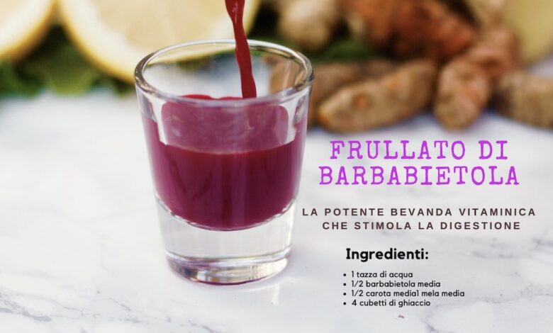 Come preparare frullato di barbabietola carota e mela