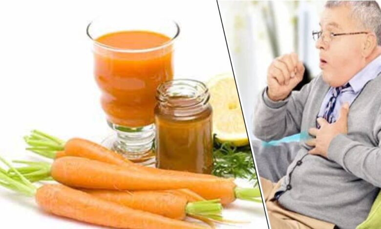Frullato di miele, carota e limone