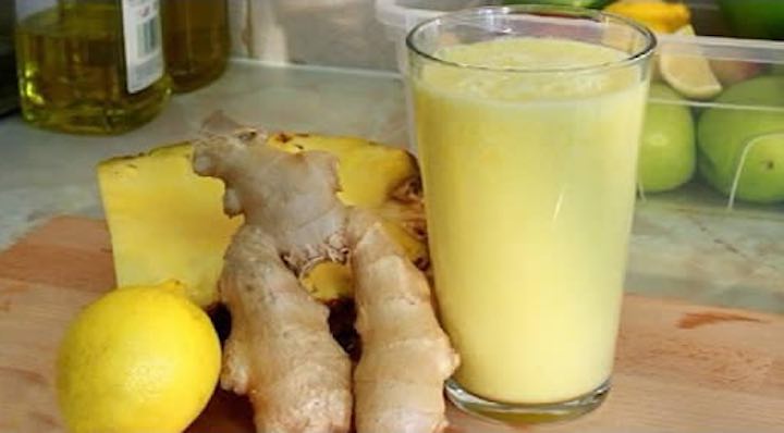 Ananas, limone e zenzero per il grasso addominale