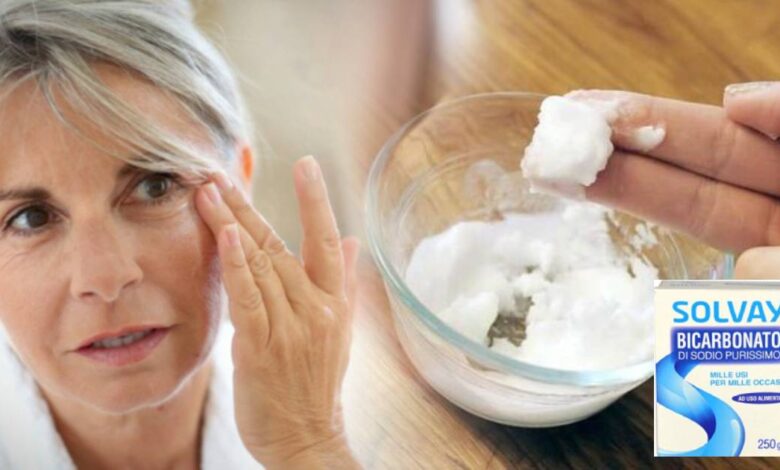 Crema antirughe al bicarbonato
